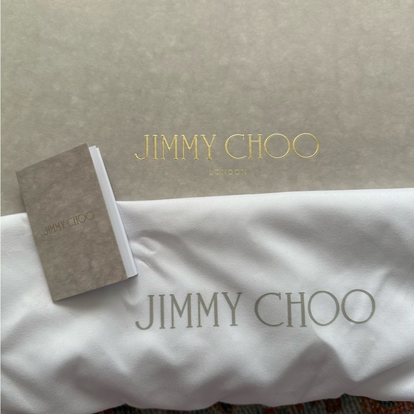 JIMMY CHOO Heloise 120 knotted suede platform sandals 37 NWT - Picture 11 of 13